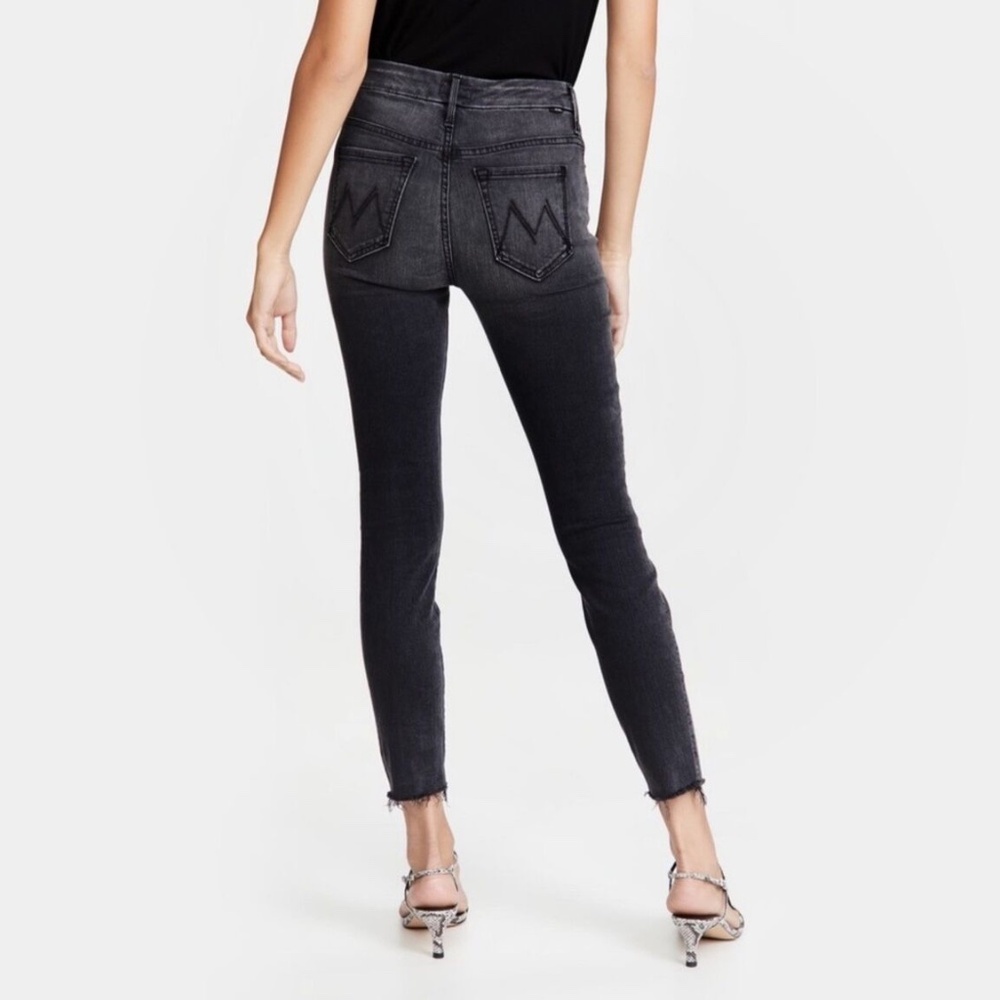 Mother Denim, The Looker Ankle Fray in Nighthawk, Size 32